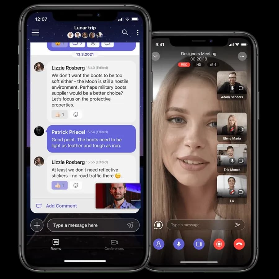 TeamChat Conferences & IceChat